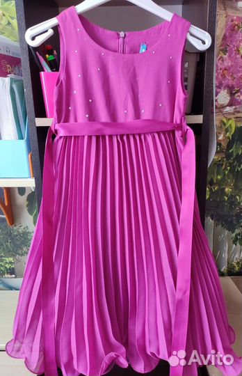 2 платья для девочки нарядное+ туфли