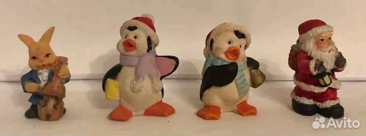 Серии керамика. Франция. Мишки, Дед морозы