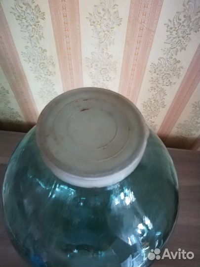 Бутыль стеклянная 10 20 литров