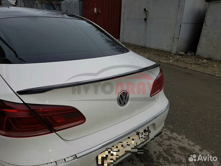 Лип-Спойлер R-Line для Volkswagen Passat CC 1