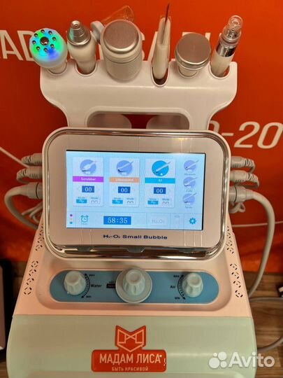 Аппарат гидропилинга,RF-лифтинг, уз-чистка W-05X