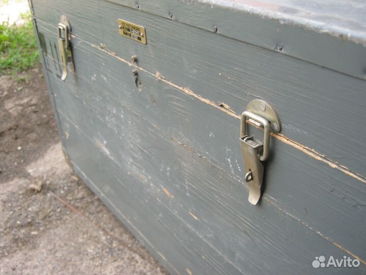 Ящик деревянный военный