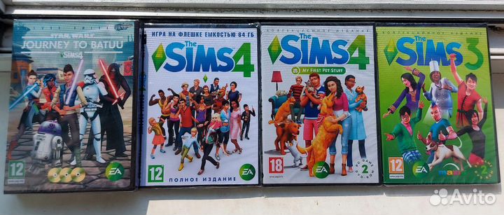 The Sims 4, Sims 3,со всеми дополнениями на пк