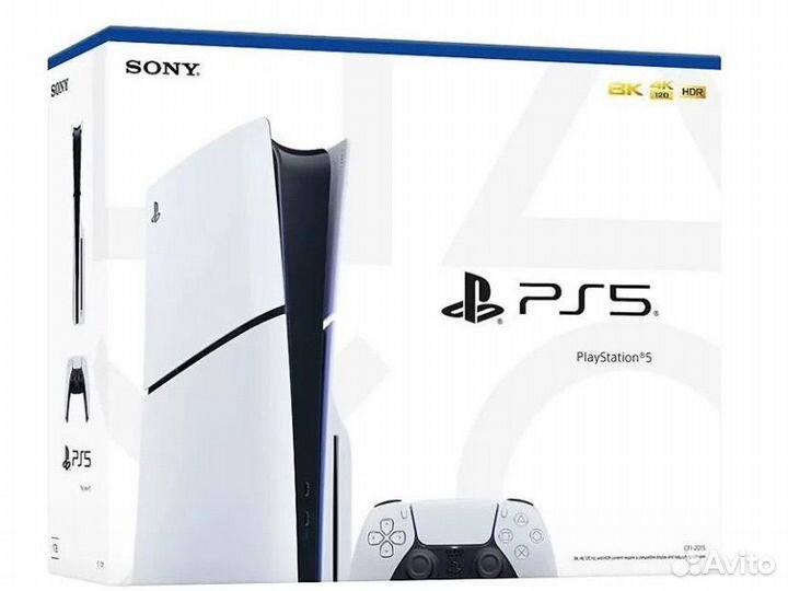 Sony PlayStation 5 Slim 1TB disk, новая