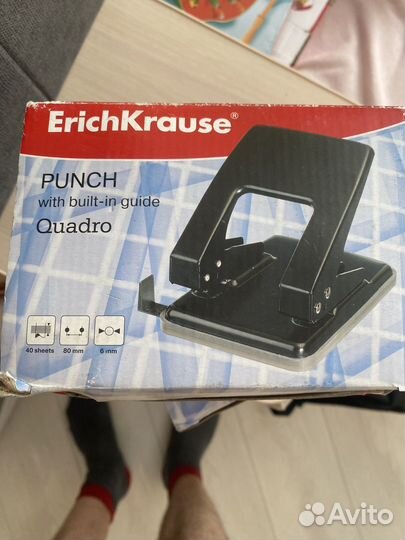 Дырокол erich krause