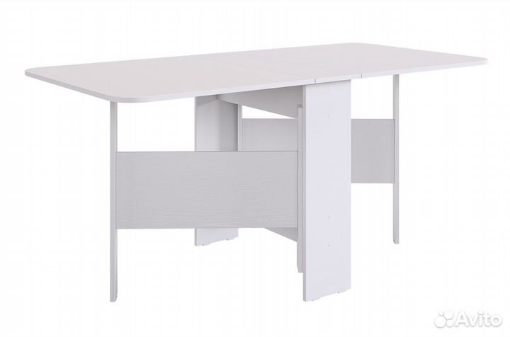 Стол-книжка раскладной Мечта 2 (белое дерево/белое