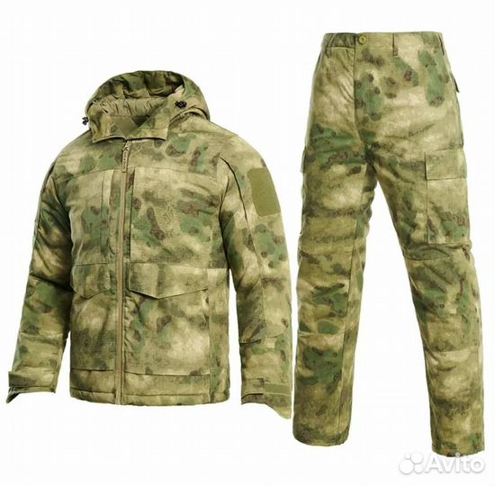 Тактический костюм мох зимний
