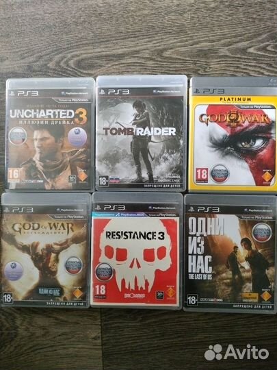 Диски на sony playstation 3