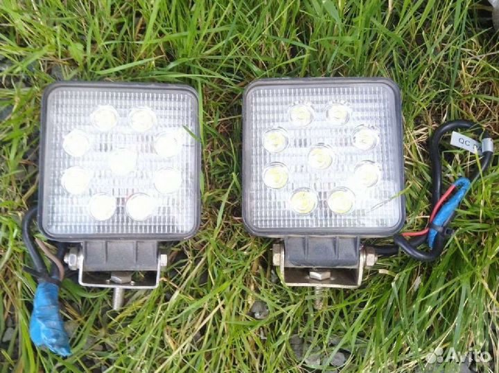 Дополнительные фары и з/п на Волгу