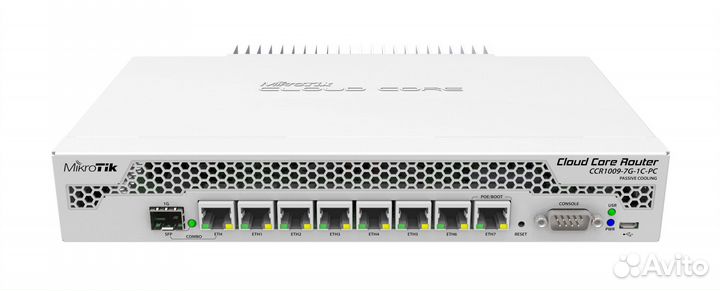 Маршрутизатор Mikrotik CCR1009-7G-1C-PC
