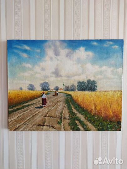 Картина маслом на холсте