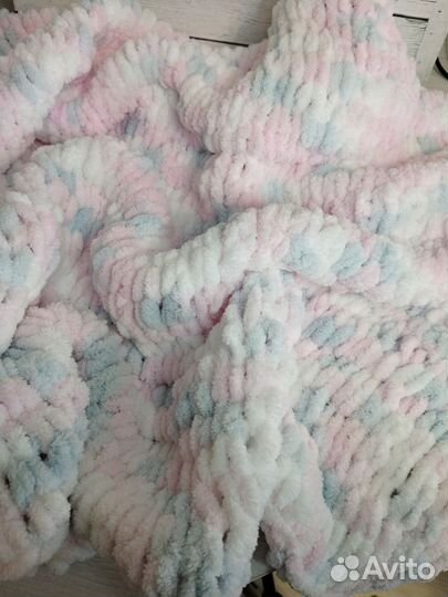 Плед детский плюшевый