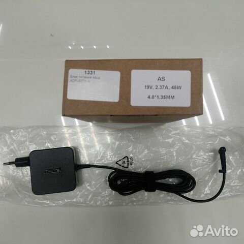 Блок питания для ноутбука Asus 19V 2.37A 45W