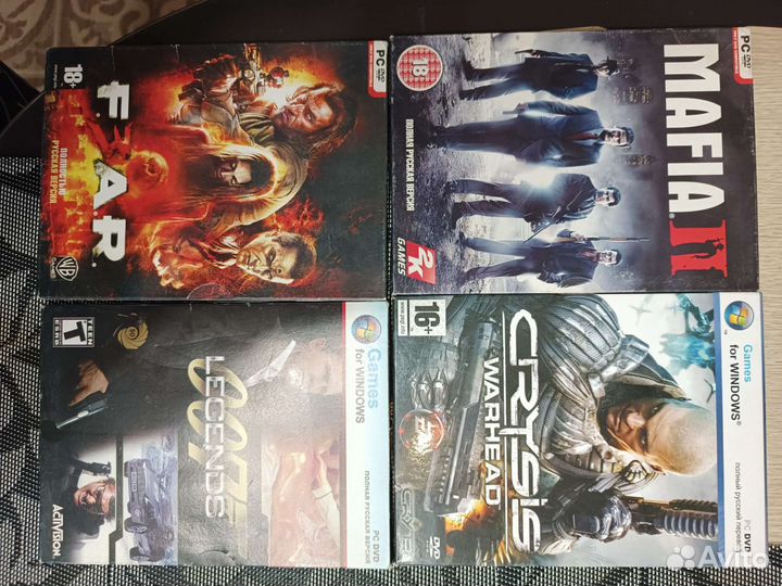 Компьютерные игры диски