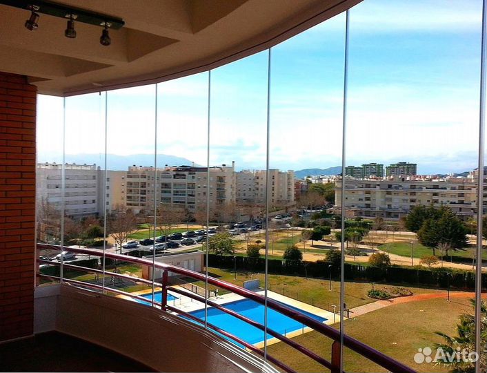 Безрамное остекление