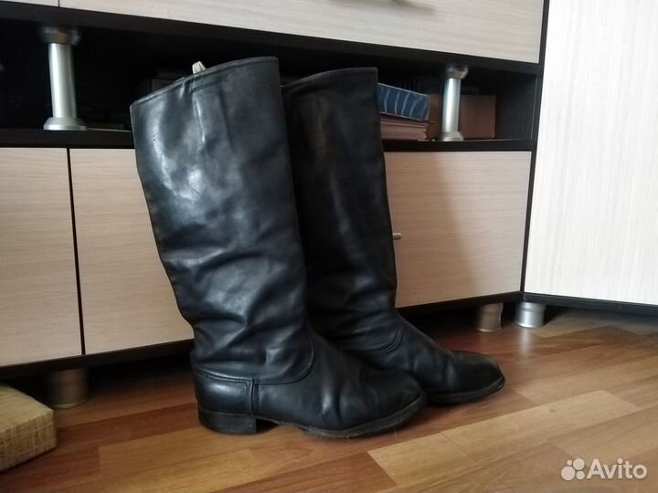 Сапоги офицерские хромовые