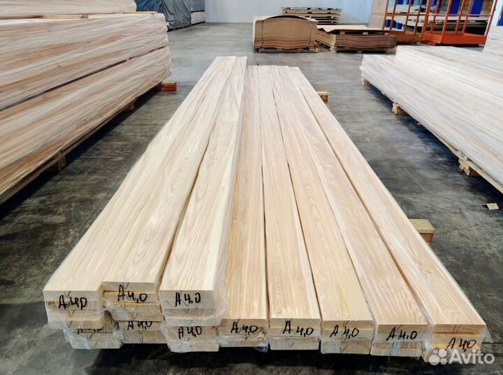 Планкен 20*90*3000 мм сорт C лиственница