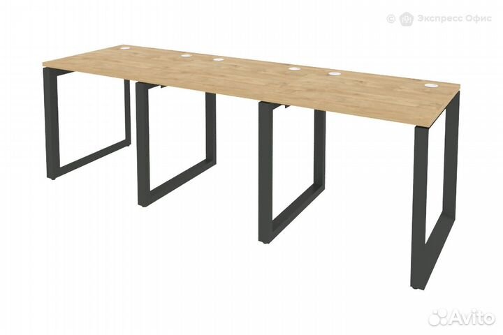 Стол-бенч линейный на О-образном м/к Onix O.MO-RS