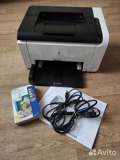 Цветной лазерный принтер HP LaserJet pro CP1025nw