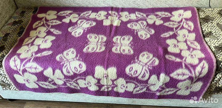 Детское шерстяное одеяло СССР