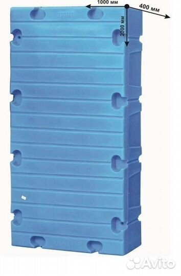 Пластиковые модульные понтоны и аксессуары к ним