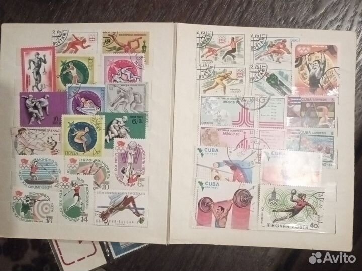 Альбом с почтовыми марками