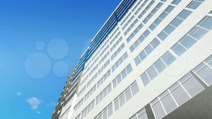 2-к. квартира, 41,9 м², 17/25 эт.