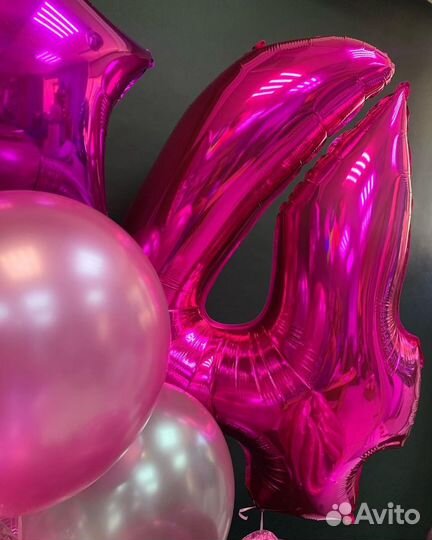 Сет шаров с единорогом