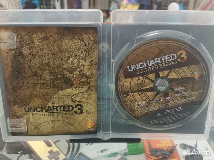 Диск Uncharted 3 ps3