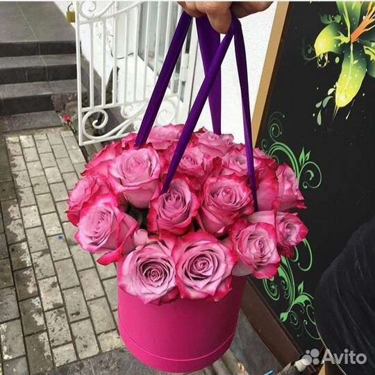 Цветы розы букет