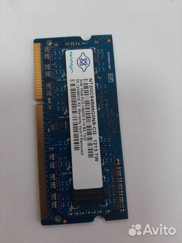 Модуль памяти ddr3 2Gb 1333 So-Dimm