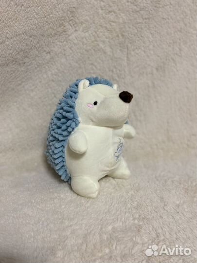 Игрушка 007 Ежик голубой 20см