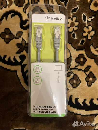 Кабель медный Патчкорд Belkin 2 метра