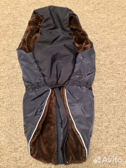 Попона -жилет теплый для маленькой собаки