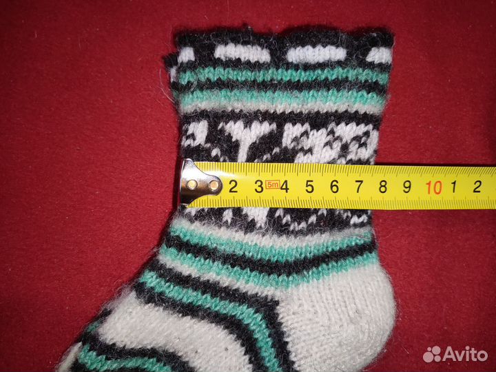 Носки шерстяные детские 21-23 размер