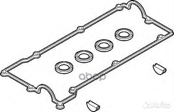 Комплект прокладок крышки клапанов 458770 Elring