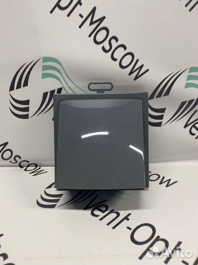 Выход стенной ф 125 серый