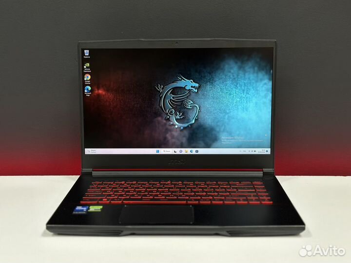 Игровой MSI 144Hz Core i5 12450H 16G озу RTX3050