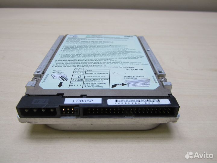 HDD Seagate Medalist 2110 ST32110A (2.1GB) IDE №32