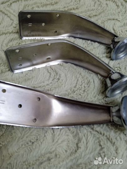 Мебельные ножки металлические, хром