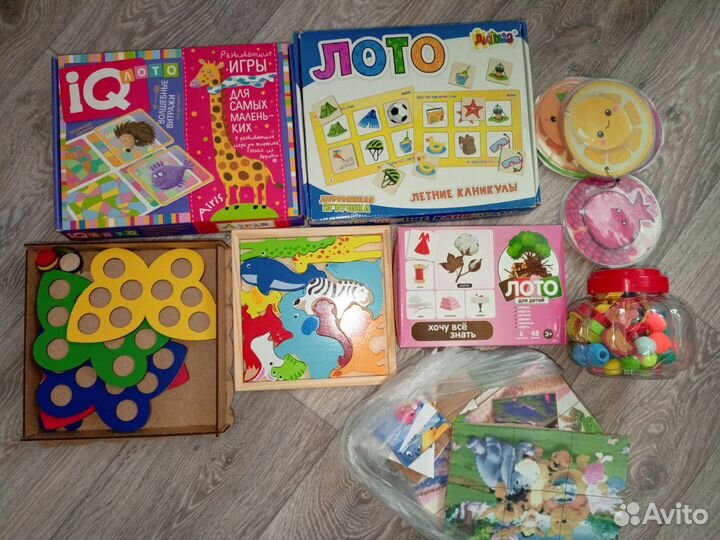 Лото разное, пазл кошки