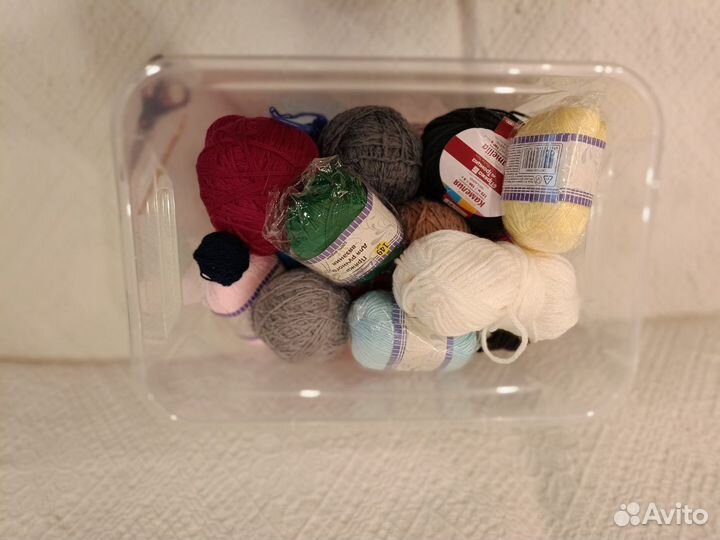 Пряжа нитки для вязания цена за все