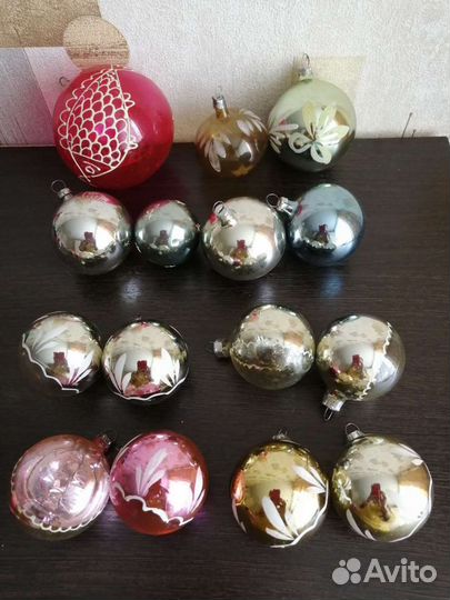 Елочные игрушки СССР