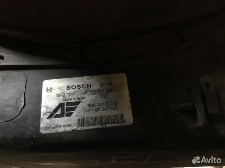 Диффузор вентилятора фольцваген шаран