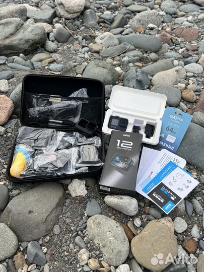 Экшн камера GoPro Hero 12 Black + Аксессуары