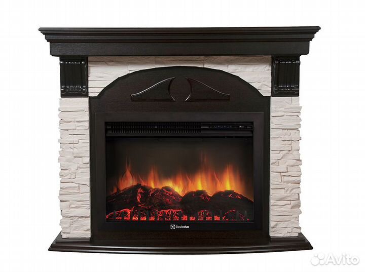 Портал Torre25S камень белый,шпон темный дуб