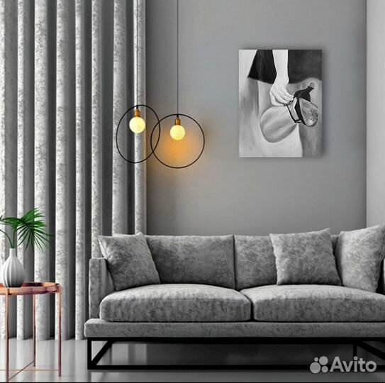 Картина маслом на холсте 