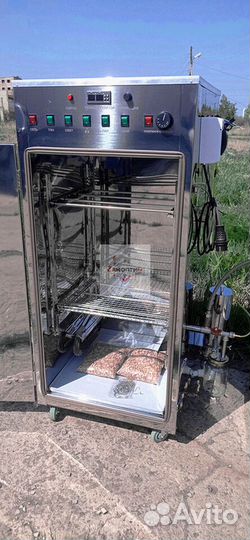 Дымогенератор с коптильней. Из нержавейки 250нппэ