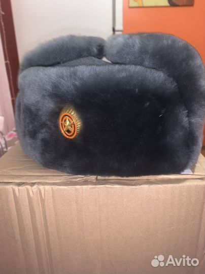 Шапка ушанка военная