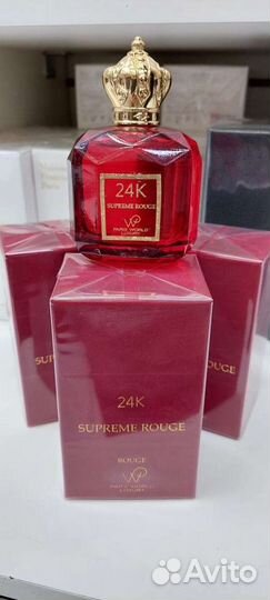 Духи paris world luxury24K Supreme Rouge